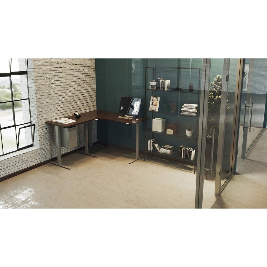 Lorell Slim Hanging Tower File Cabinet with Concealed Drawer 10"W x 20"D x 19.2"H (LLR - LLR00046) - SchoolOutlet