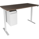 Lorell Slim Hanging Tower File Cabinet with Concealed Drawer 10
