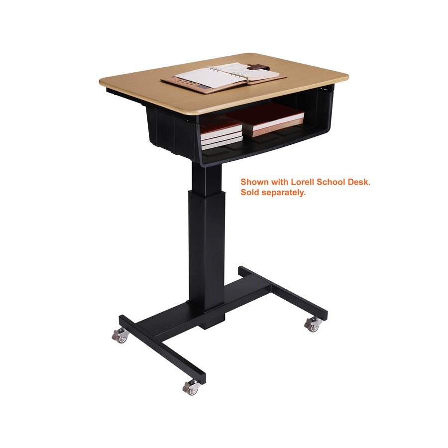 Lorell Sit - to - Stand School Desk Large Book Box Storage Attachment (LLR - LLR00077) - SchoolOutlet