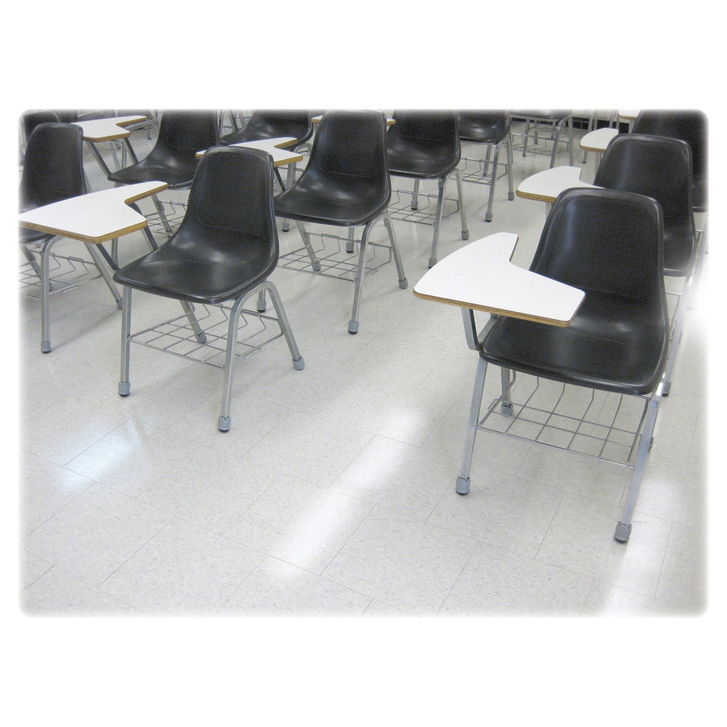 Lorell 1 - 3/8 in Round Leg Slip - On Floor Savers with Felt Bottom 100 - Pack (LLR - LLR00121) - SchoolOutlet