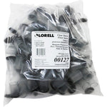 Lorell Clear Sleeve Floor Protectors with Felt Tips for Furniture Legs 100 - Pack (LLR - LLR00128) - SchoolOutlet
