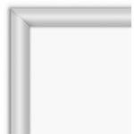 Lorell Dry - Erase Board with Silver Aluminum Frame and Styrene Surface 72