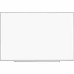 Lorell Dry-Erase Board with Silver Aluminum Frame and Styrene Surface 72"W x 48"H (LLR-LLR00502)