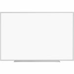 Lorell Dry - Erase Board with Silver Aluminum Frame and Styrene Surface 72