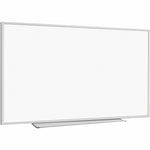 Lorell Dry - Erase Board with Silver Aluminum Frame and Styrene Surface 72