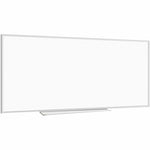 Lorell Dry - Erase Board with Silver Aluminum Frame and Styrene Surface 96