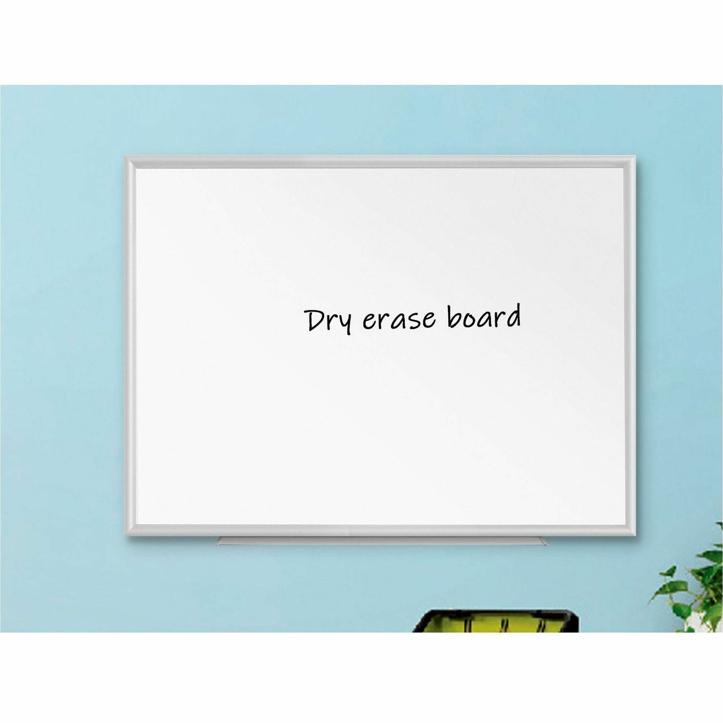 Lorell Dry - Erase Board with White Aluminum Frame and Styrene Surface 48"W x 36"H (LLR - LLR00587) - SchoolOutlet