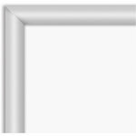 Lorell Dry - Erase Board with White Aluminum Frame and Styrene Surface 48