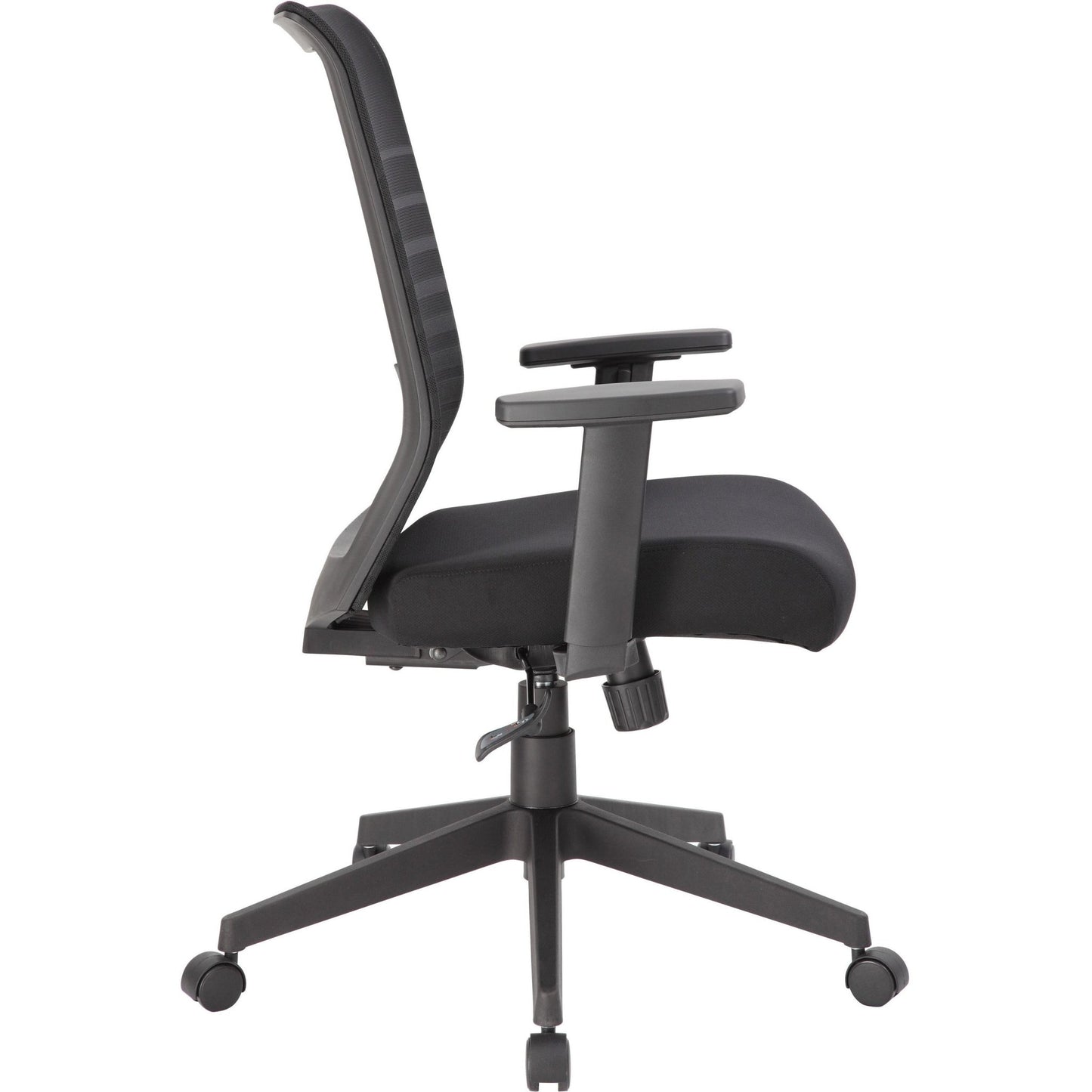 Lorell Horizontal Mesh High - Back Task Chair with Synchro - Tilt and Seat Slider 18.50" - 21.50"H (LLR - LLR00590) - SchoolOutlet