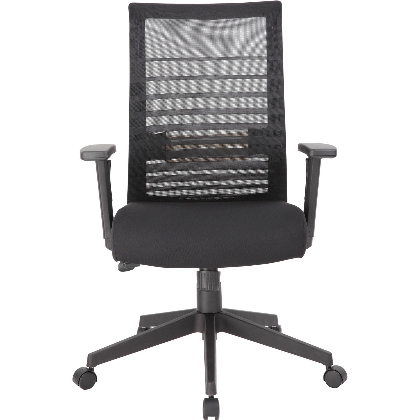 Lorell Horizontal Mesh High - Back Task Chair with Synchro - Tilt and Seat Slider 18.50" - 21.50"H (LLR - LLR00590) - SchoolOutlet