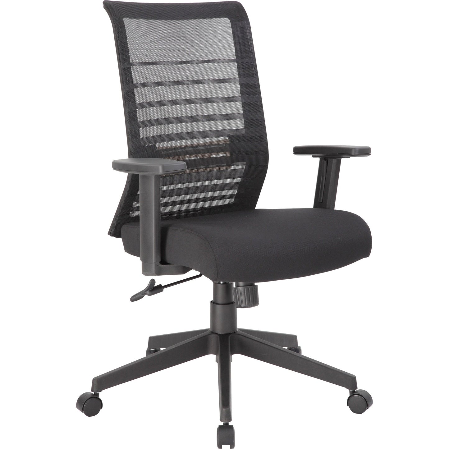 Lorell Horizontal Mesh High - Back Task Chair with Synchro - Tilt and Seat Slider 18.50" - 21.50"H (LLR - LLR00590) - SchoolOutlet