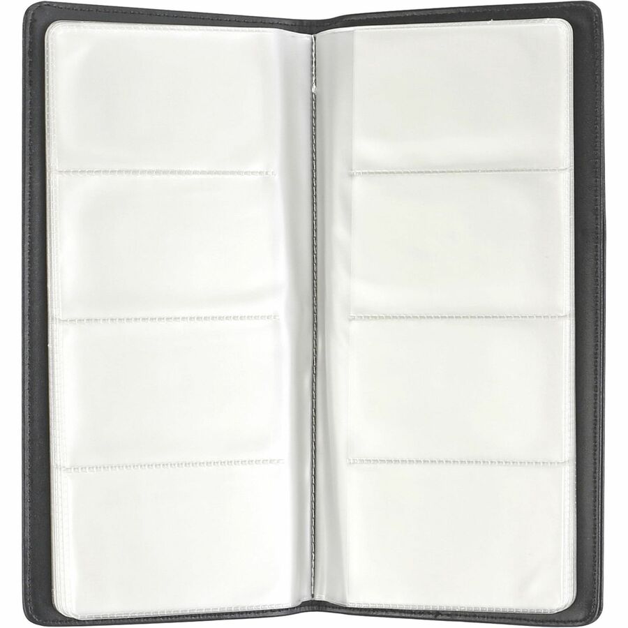Lorell Business Card Storage Holder Compact Vinyl Plastic 1 Eac"H (LLR - LLR01030) - SchoolOutlet