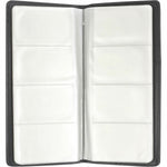 Lorell Business Card Storage Holder Compact Vinyl Plastic 1 Eac