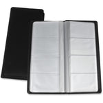 Lorell Business Card Storage Holder Compact Vinyl Plastic (LLR - LLR01031) - SchoolOutlet