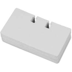 Lorell Desktop Rotary Card File Refills 4" x 2.13" Contact Cards 100 Pack (LLR-LLR01034)