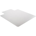 Lorell Low - Pile Economy Chairmat for Carpeted Floors 60in x 46in Rectangular Clear Vinyl (LLR - LLR02158) - SchoolOutlet