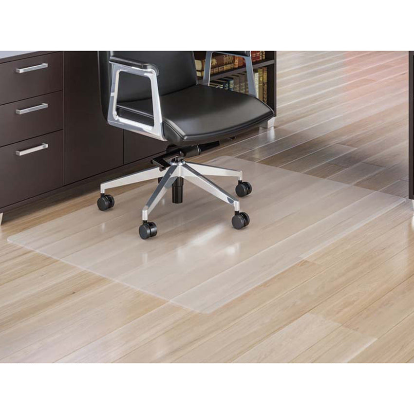 Lorell Oversized Polycarbonate Chairmat for Hard Floors 60" x 60" (LLR - LLR02357) - SchoolOutlet