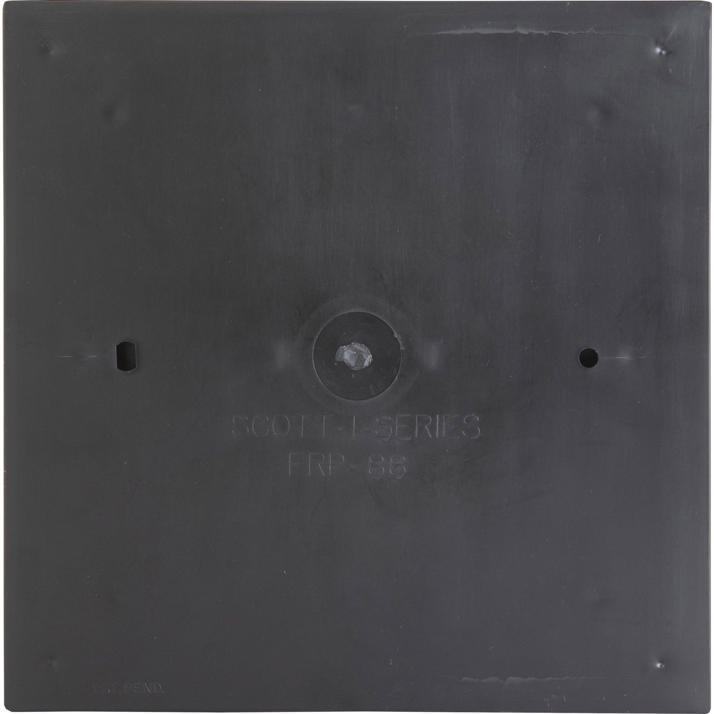 Lorell Men's Handicap Restroom Information Sign Surface Mountable 8"W x 8"L x 8"H (LLR - LLR02659) - SchoolOutlet