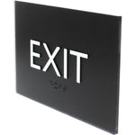 Lorell Exit Information Sign Surface Mountable 4.5
