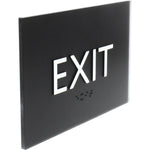 Lorell Exit Information Sign Surface Mountable 4.5