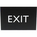 Lorell Exit Information Sign Surface Mountable 4.5