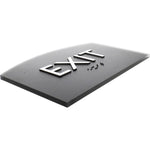 Lorell Curved Exit Information Sign Surface Mountable 4.5
