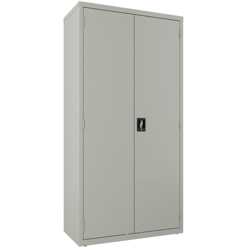 Lorell Wardrobe Storage Cabinet with Adjustable Shelves and 3 - Point Locking System (LLR - LLR0308X) - SchoolOutlet
