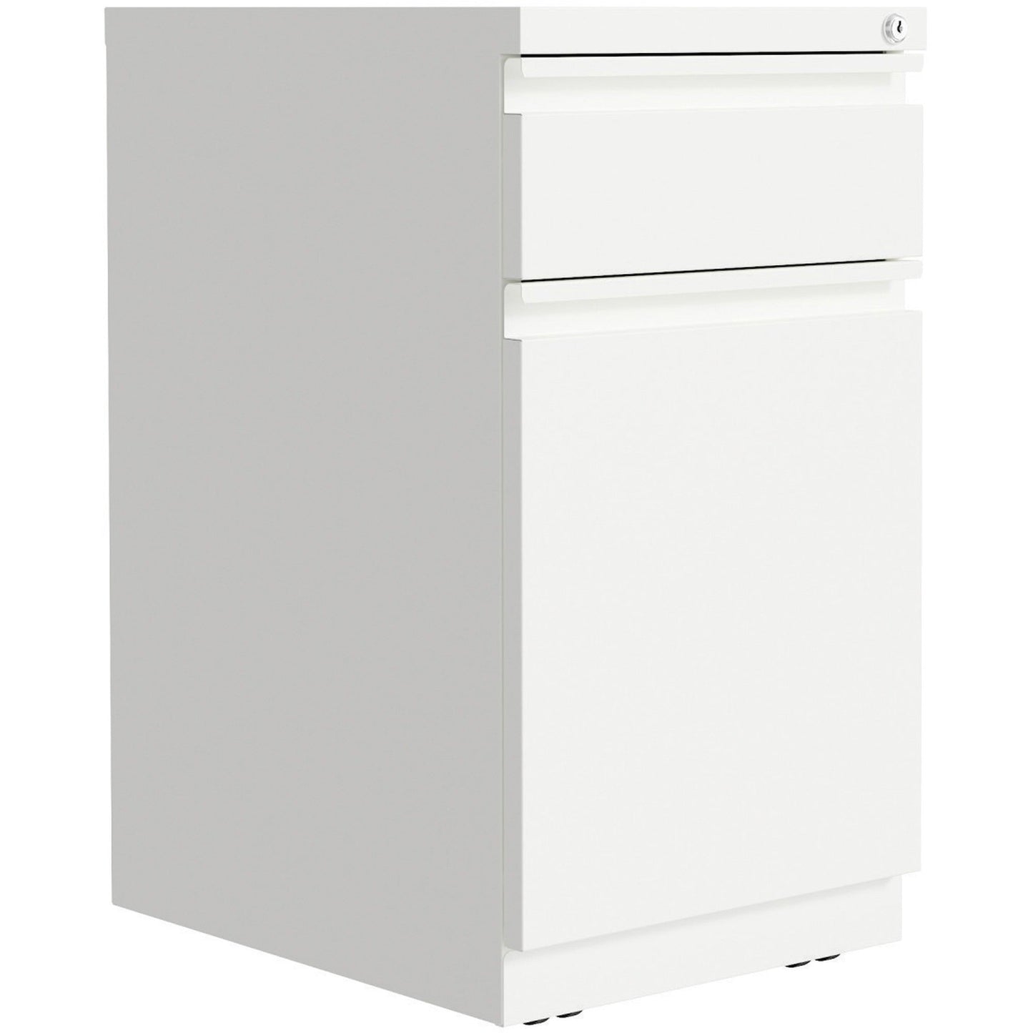 Lorell SOHO Mobile File Cabinet with Backpack Drawer 2 Drawers Locking Letter Size Casters (LLR - LLR03103) - SchoolOutlet