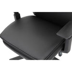 Lorell Soft High - Back Executive Office Chair with Premium Vinyl Upholstery and Adjustable Arms 19.50