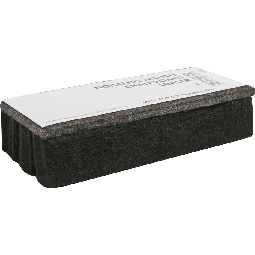 Lorell Chalkboard Eraser Felt Noiseless Dustless (LLR - LLR00001) - SchoolOutlet