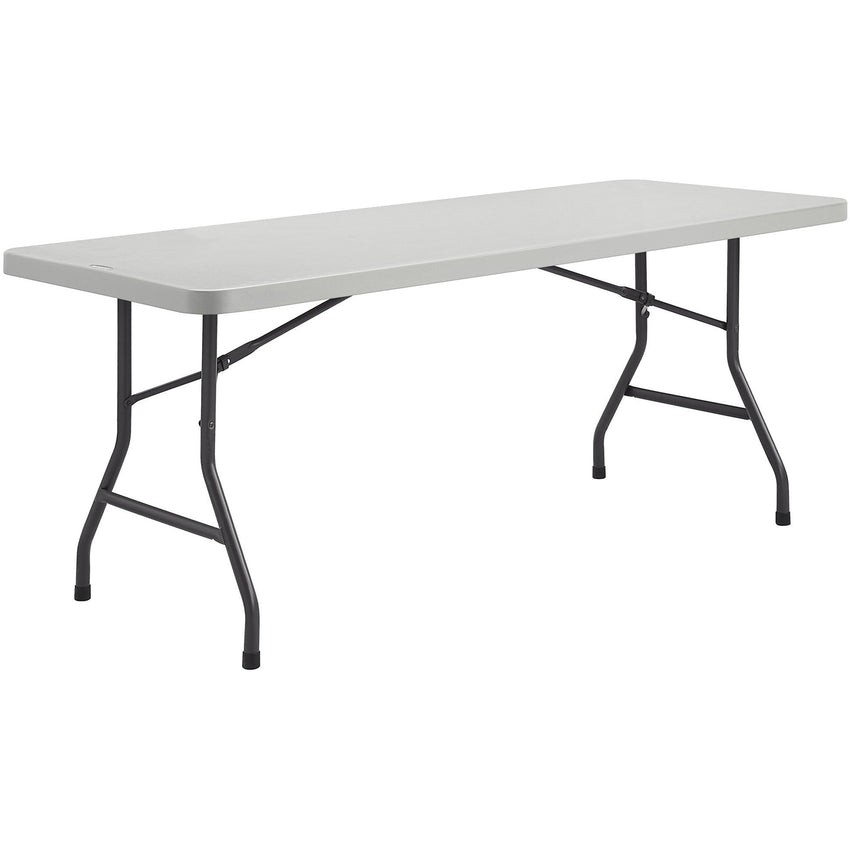 Lorell Extra - Capacity Ultra - Lite Folding Table 96"W x 30"D x 29.25"H (LLR - LLR12348) - SchoolOutlet