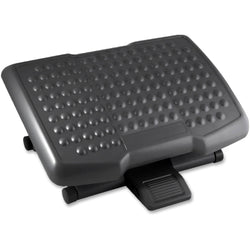 Lorell Adjustable Height Ergonomic Footrest with Massage Surface Black 4 - 6.50 H (LLR-LLR12818)