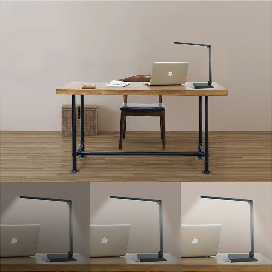 Lorell SMD LED Task Light 8W LED Black (LLR - LLR13202) - SchoolOutlet