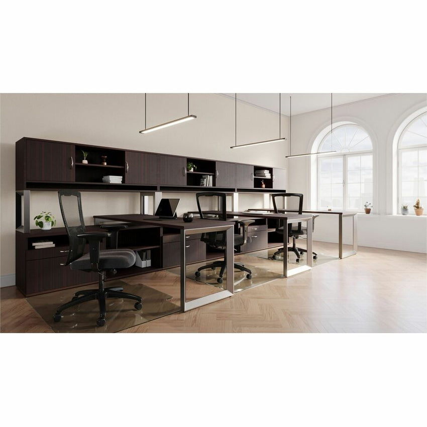 Lorell Relevance Series Desk - height Side Leg Frame 28.5"W x 23.3"H (LLR - LLR16204) - SchoolOutlet