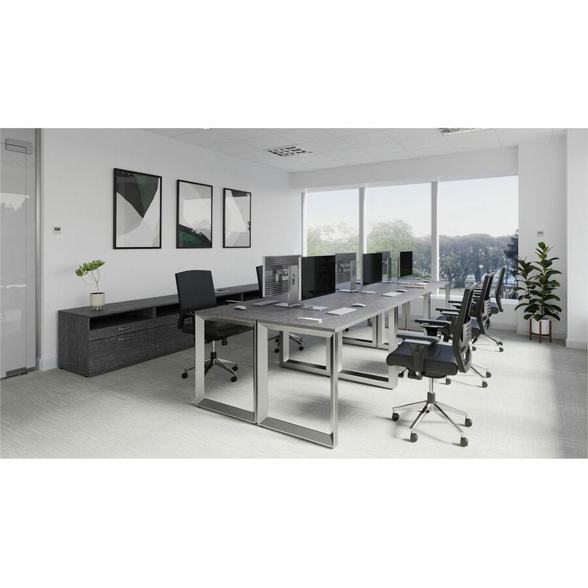 Lorell Relevance Series Desk - height Side Leg Frame 28.5"W x 23.3"H (LLR - LLR16204) - SchoolOutlet