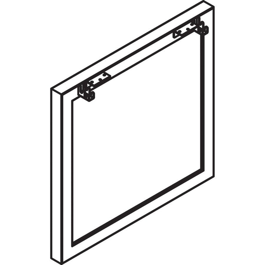 Lorell Relevance Series Desk - height Side Leg Frame 28.5"W x 23.3"H (LLR - LLR16204) - SchoolOutlet