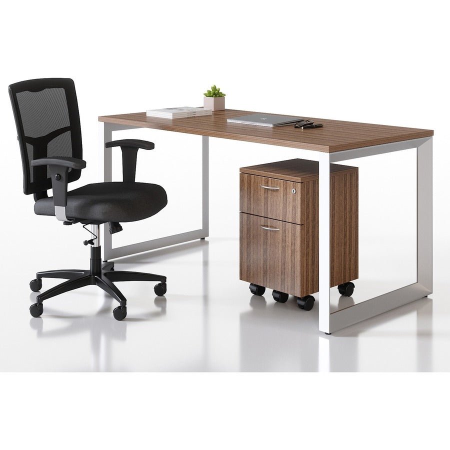Lorell Relevance Series Desk - height Side Leg Frame 28.5"W x 29.1"H (LLR - LLR16205) - SchoolOutlet