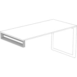 Lorell Relevance Series Short Side Leg Frame 23.1"W x 5.3"H (LLR-LLR16206)