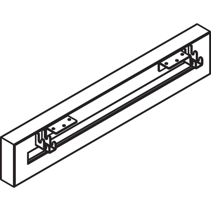 Lorell Relevance Series Short Side Leg Frame 29.1"W x 5.5"H (LLR - LLR16207) - SchoolOutlet