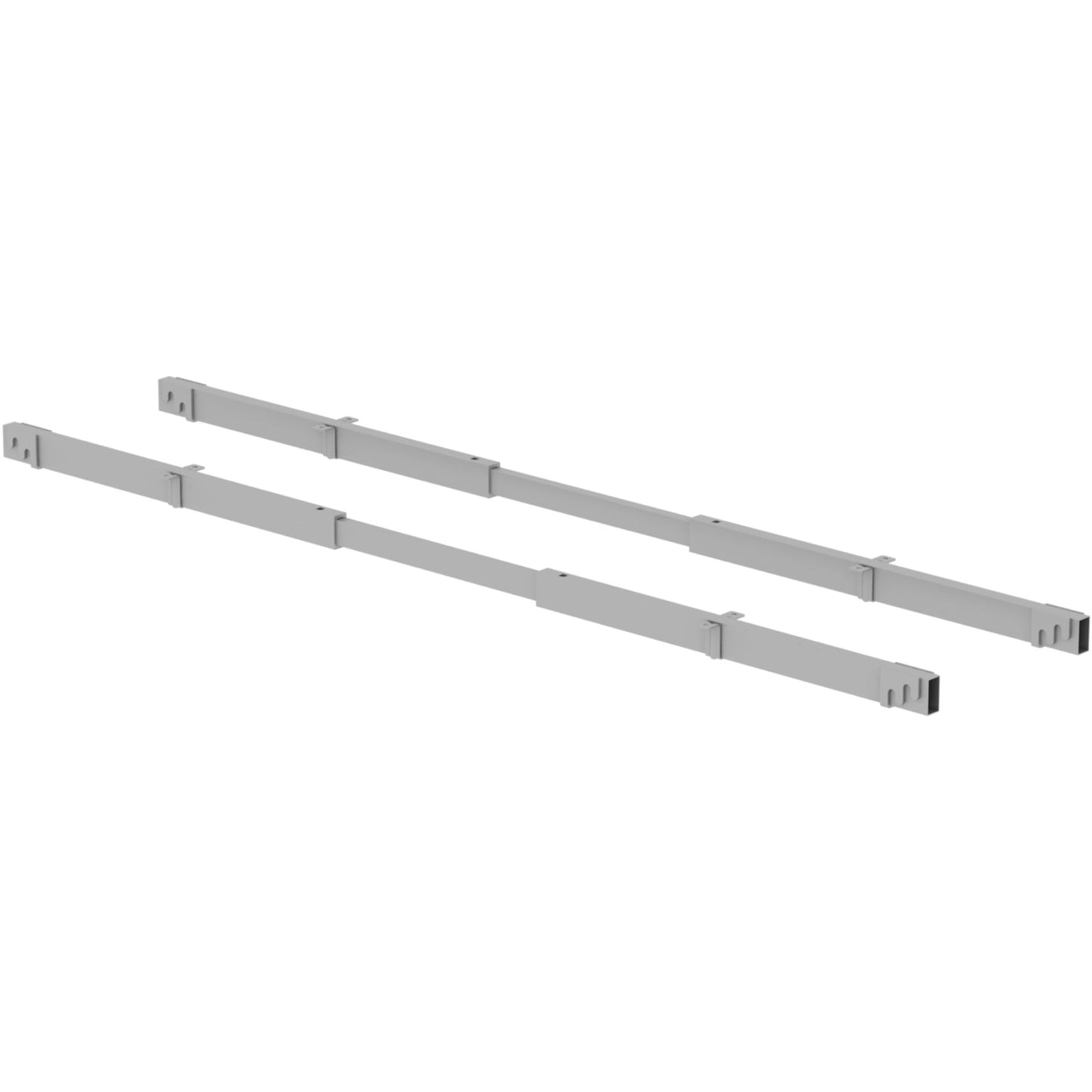 Lorell Adjustable Crossbar Set 43" - 67"W Silver (LLR - LLR16208) - SchoolOutlet