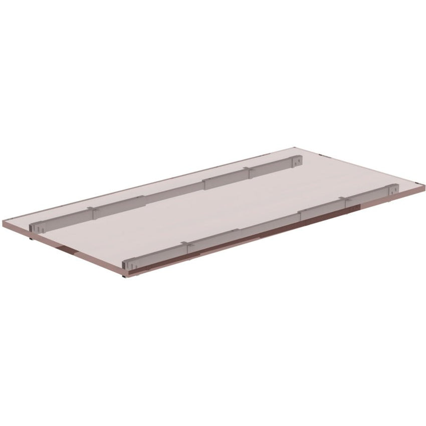Lorell Adjustable Crossbar Set 43" - 67"W Silver (LLR - LLR16208) - SchoolOutlet