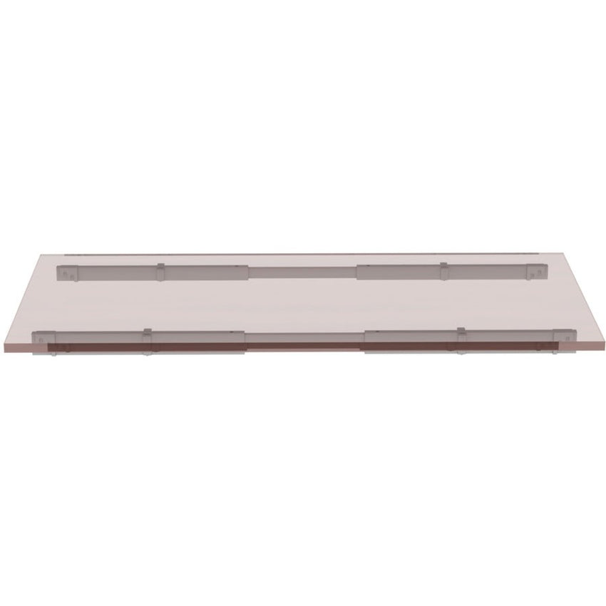 Lorell Adjustable Crossbar Set 43" - 67"W Silver (LLR - LLR16208) - SchoolOutlet