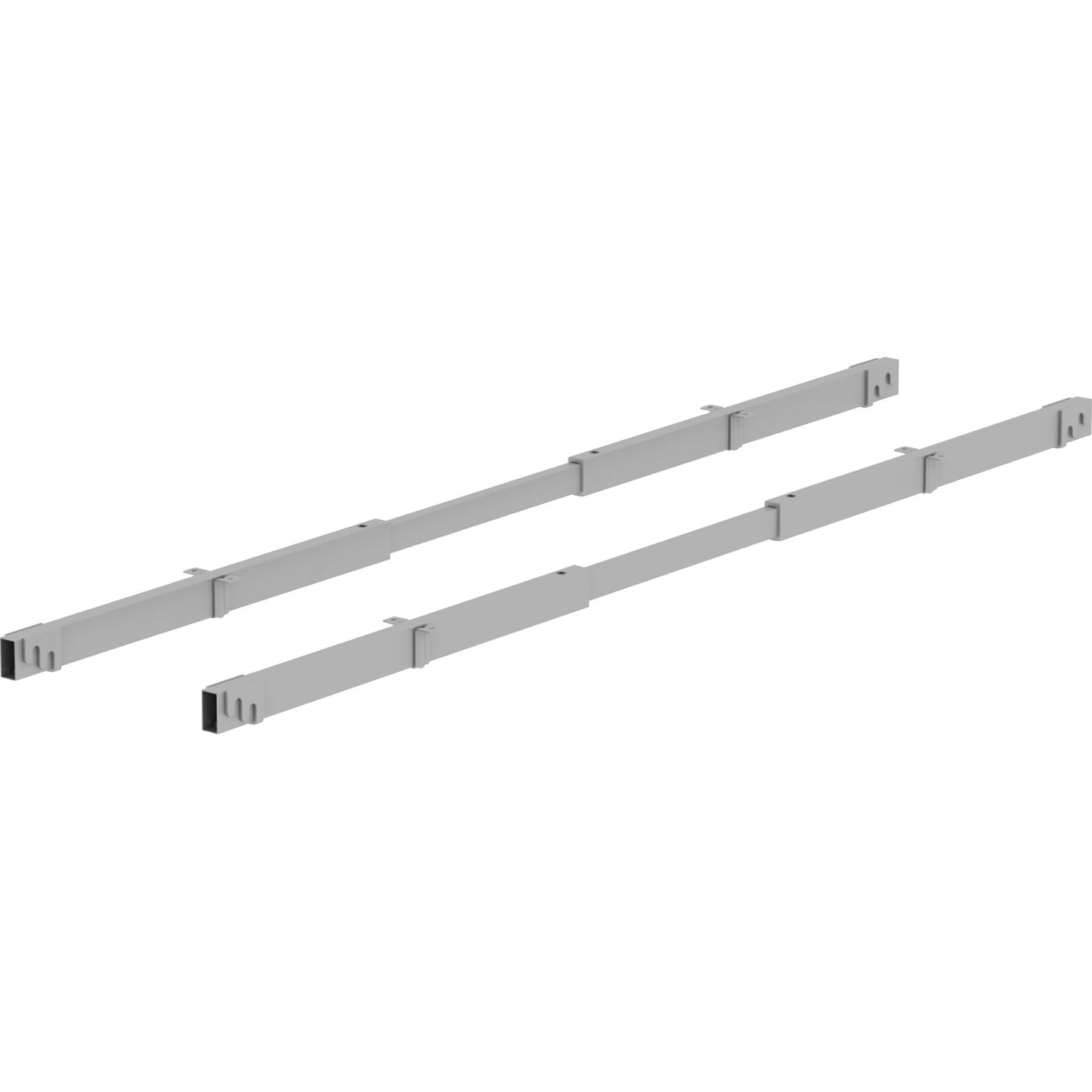 Lorell Adjustable Crossbar Set 43" - 67"W Silver (LLR - LLR16208) - SchoolOutlet