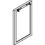 Lorell Relevance Series Standing - Height Side Leg Frame 23.3