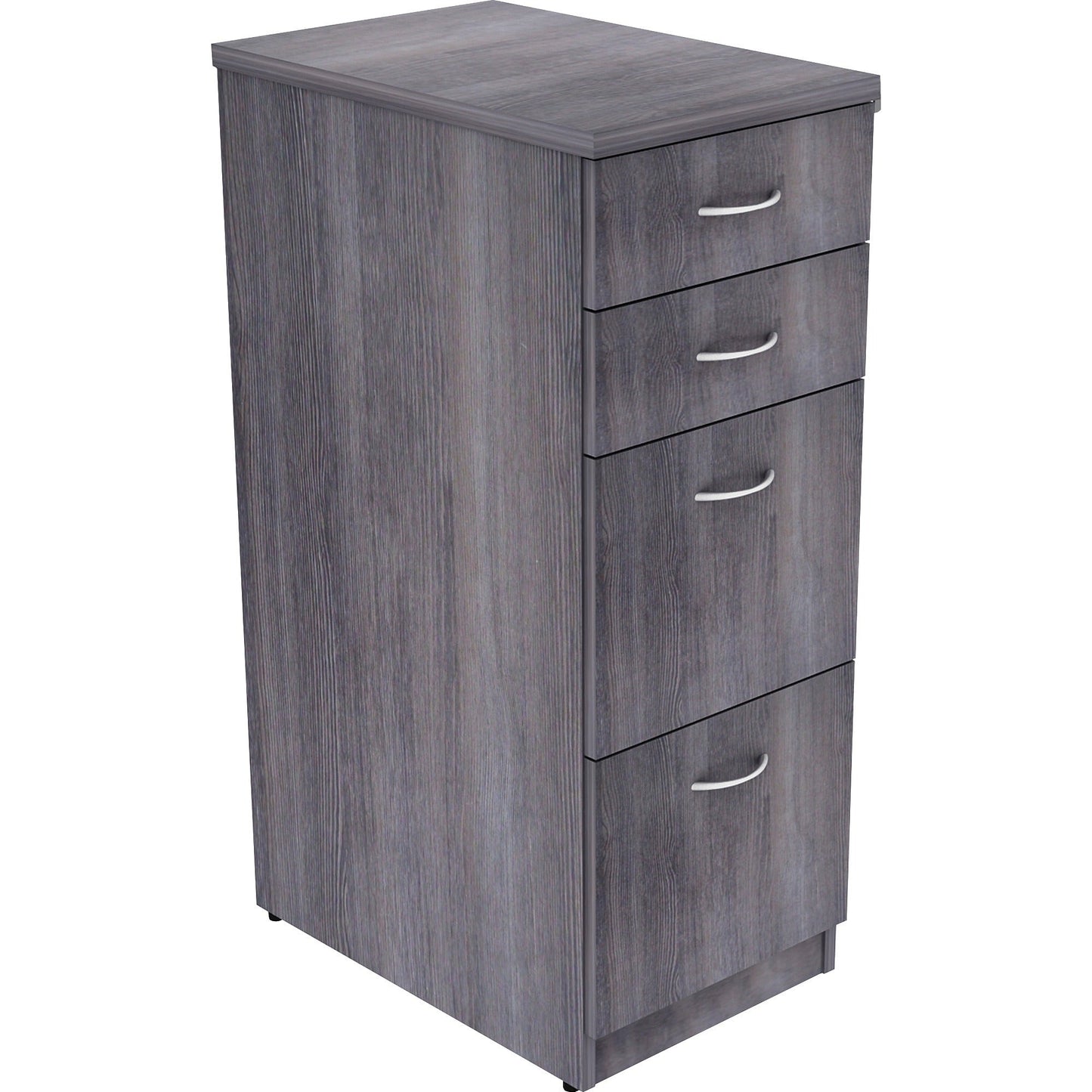 Lorell Relevance Series 4 - Drawer File Cabinet Mahogany Laminate 2 Box 2 File Drawers Durable Metal Frame (LLR - LLR1621X) - SchoolOutlet