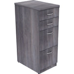 Lorell Relevance Series 4 - Drawer File Cabinet Mahogany Laminate 2 Box 2 File Drawers Durable Metal Frame (LLR - LLR1621X) - SchoolOutlet