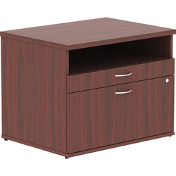 Lorell Relevance Series Executive File Credenza 29.5"W x 22"D x 23.1"H with Open Shelf (LLR-LLR162XX)