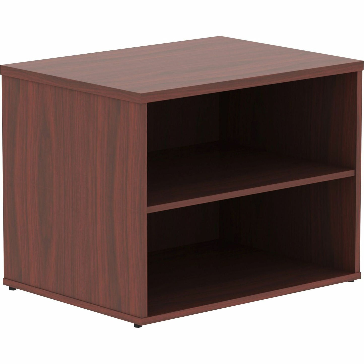 Lorell Relevance Series Executive Open - Shelf Storage Credenza 29.5"W x 22"D x 23.1"H (LLR - LLR162295) - SchoolOutlet