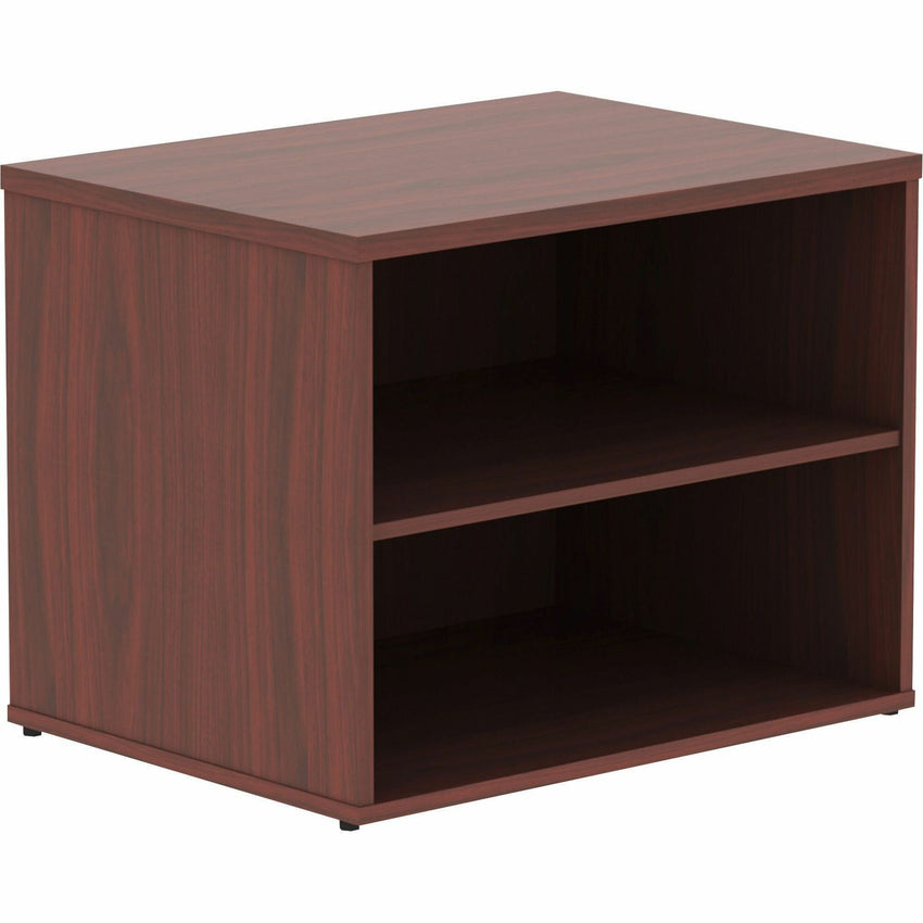 Lorell Relevance Series Executive Open - Shelf Storage Credenza 29.5"W x 22"D x 23.1"H (LLR - LLR162295) - SchoolOutlet