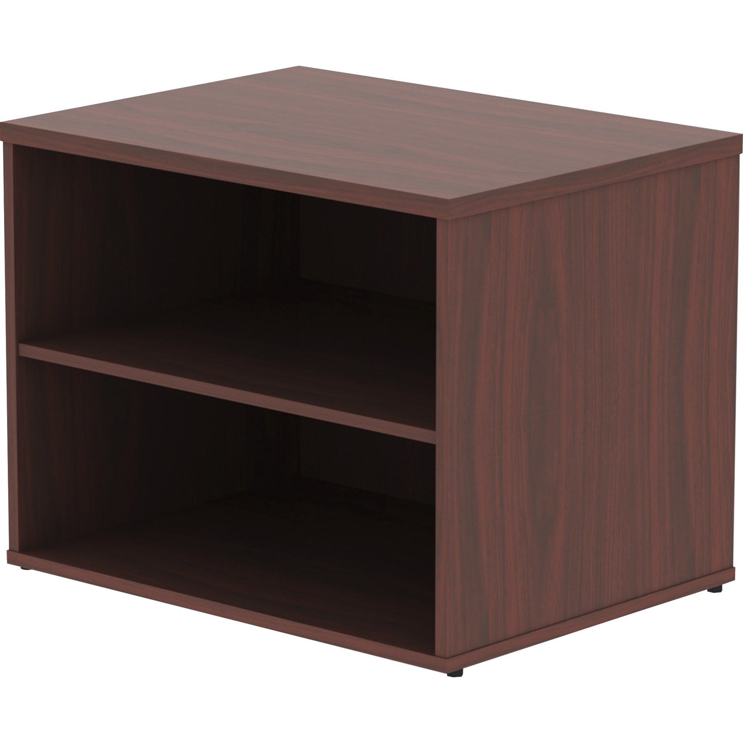 Lorell Relevance Series Executive Open - Shelf Storage Credenza 29.5"W x 22"D x 23.1"H (LLR - LLR162295) - SchoolOutlet